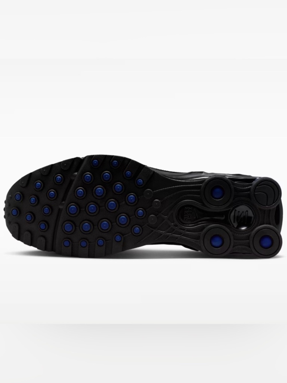 Nike Shox 🔥 Ride 2 Black Metallic Silver Deep Royal Blue IM5999-010 Size 10.5 - Picture 8 of 10